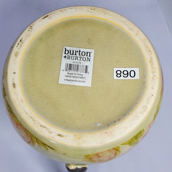 burton + BURTON Floral & Butterfly Water Pitcher - Picture 10 of 10